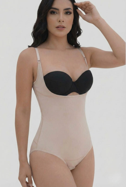 Sin Tirantes Faja Moldeadora Bikini Color Negro